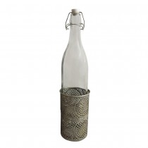 pressed metal water bottle